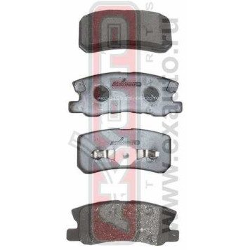 Колодки тормозные дисковые задние <b>ASVA AKD3450</b>