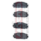 Колодки тормозные дисковые передние <b>ASVA AKD52270</b>