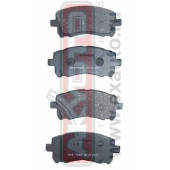 Колодки тормозные дисковые передние <b>ASVA AKD7390</b>