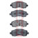 Колодки тормозные передние <b>ASVA AKD7398</b>
