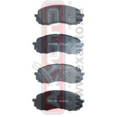 Колодки тормозные дисковые передние <b>ASVA AKD7493</b>