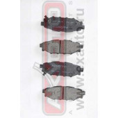 Колодки тормозные дисковые задние <b>ASVA AKD7501</b>