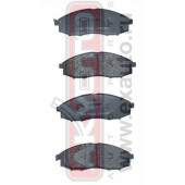 Колодки тормозные дисковые передние <b>ASVA AKD7Z026</b>