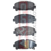 Колодки тормозные дисковые передние <b>ASVA AKD8014</b>