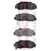 Колодки тормозные дисковые передние <b>ASVA AKD8254</b>