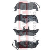 Колодки тормозные дисковые задние <b>ASVA AKD871AB</b>