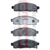 Колодки тормозные дисковые передние <b>ASVA AKDA284</b>