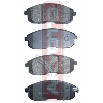 Колодки тормозные дисковые передние <b>ASVA AKDEM10A</b>-1