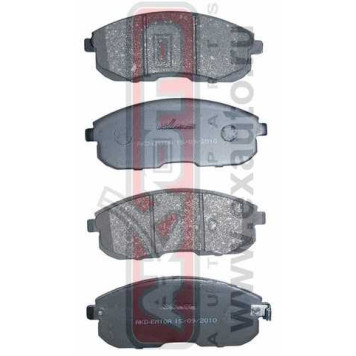 Колодки тормозные дисковые передние <b>ASVA AKDEM10A</b>