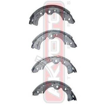 Колодки тормозные барабанные задние <b>ASVA AKS1167</b>-1