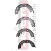Колодки тормозные барабанные задние <b>ASVA AKS2004</b>