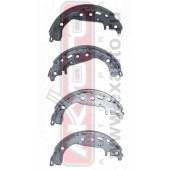Колодки тормозные барабанные задние <b>ASVA AKS2342</b>