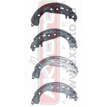 Колодки тормозные барабанные задние <b>ASVA AKS2342</b>