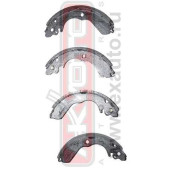 Колодки тормозные барабанные задние <b>ASVA AKS6712</b>