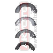 Колодки тормозные барабанные задние <b>ASVA AKS7747</b>