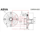 Ступица <b>ASVA CHRWH003</b>