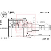Шрус внутренний левый 32х42х35 [12] <b>ASVA FDID5024</b>