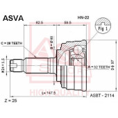 Шрус наружный 32X60X28 12 <b>ASVA HN22</b>