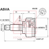 Шрус наружный 28x52x26 <b>ASVA HN59</b>