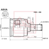 Шрус внутренний левый 30x35x25 HONDA CIVIC 88-95 12 <b>ASVA HNID508</b>