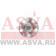 Ступица [12] <b>ASVA HNWHUA4A50R</b>