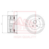 Ролик натяжной <b>ASVA MTBP011</b>
