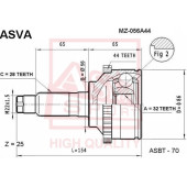 Шрус наружный 32x56x28 12 <b>ASVA MZ056A44</b>