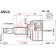 Шрус наружный 23x56x27 [12] <b>ASVA NS29</b>