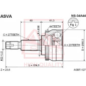 Шрус наружный 23x56x27 <b>ASVA NS34A44</b>