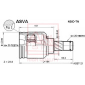 Шрус внутренний левый 23x40x25 [12] <b>ASVA NSIDTN</b>