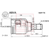 Шрус внутренний правый 23x40x25 12 <b>ASVA NSIPTN</b>