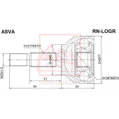 Шрус наружный 12 <b>ASVA RNLOGR</b>