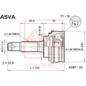Шрус (гарантия 12 месяцев) [12] <b>ASVA TY10</b>