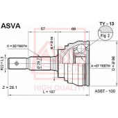 Шрус внешний <b>ASVA TY-13</b>