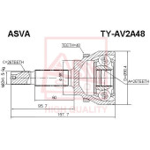 Шрус наружный 25x58x26 12 <b>ASVA TYAV2A48</b>