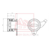 Ролик натяжной <b>ASVA TYBP020</b>