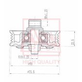 Ролик <b>ASVA TYBP032</b>