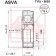 Шрус внутренний 34X112 TOYOTA CAMRY V6 92-96 12 [12] <b>ASVA TYIU5003</b>