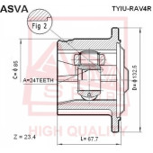 Шрус внутренний задний 24x76 <b>ASVA TYIURAV4R</b>