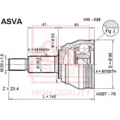 Шрус наружный 30x53x36 [12] <b>ASVA VW029</b>