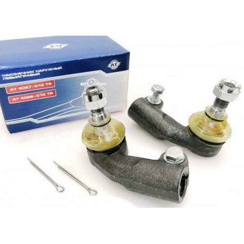 Наконечники рулевых тяг ВАЗ 2110 наружные комплект 2шт AT 4056/4057-010TR (2110-3414100)