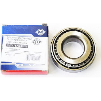 Подшипник передней ступицы ВАЗ 2101-2107, 1111 внутренний конический 7805 AT AT67805 (2101-3103020)-1