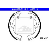 Комплект тормозных колодок для TOYOTA CAMRY, CARINA E, CARINA, CELICA, COROLLA, CORONA <b>ATE 03.0137-0313.2 / 650313</b>