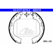 Комплект тормозных колодок для NISSAN NAVARA(D22), PATHFINDER(R50), PICKUP(D21,D22) <b>ATE 03.0137-0319.2 / 650319</b>