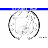 Комплект тормозных колодок для FORD FOCUS(DA#) <b>ATE 03.0137-0467.2 / 650467</b>