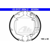 Комплект колодок стояночной тормозной системы ATE 653004 / 03.0137-3004.2