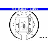 Комплект колодок стояночной тормозной системы ATE 654009 / 03.0137-4009.2