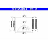 Комплектующие тормозной колодки ATE 669118 / 03.0137-9118.2