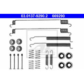 Комплектующие тормозной колодки ATE 669290 / 03.0137-9290.2