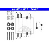 Комплектующие тормозной колодки ATE 669312 / 03.0137-9312.2
